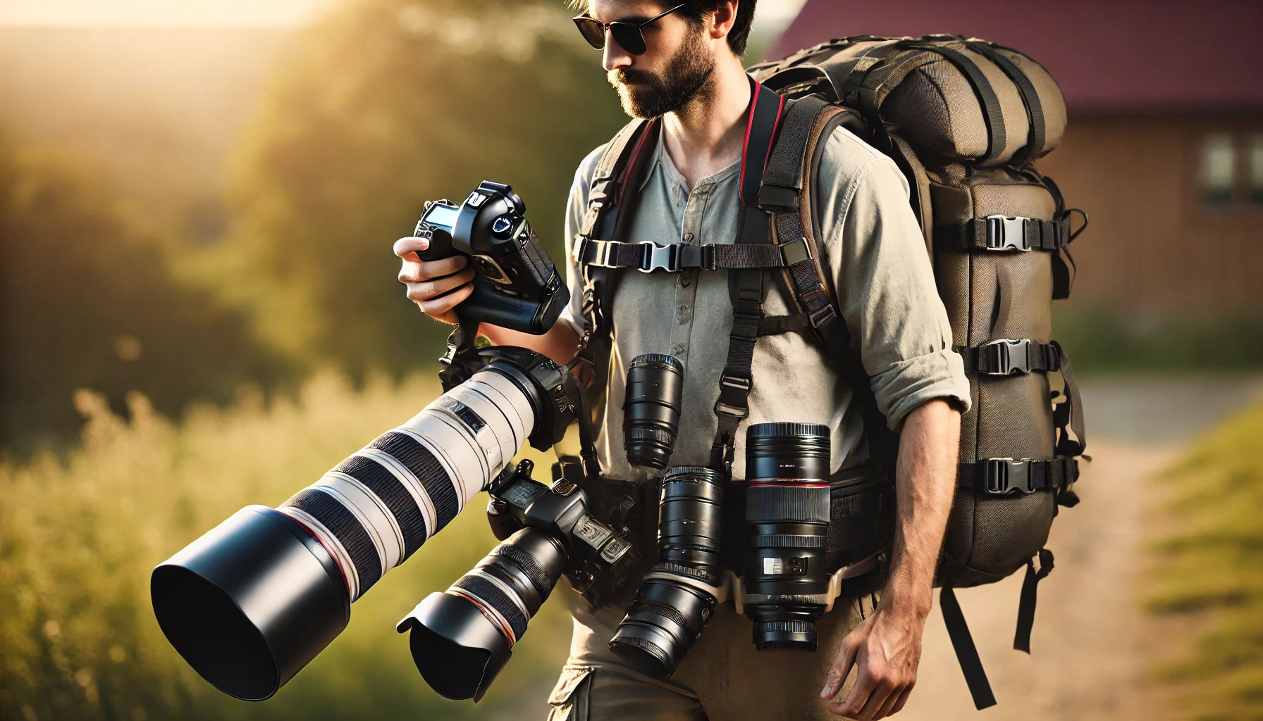 How Do You Carry a Camera With a Heavy Lens